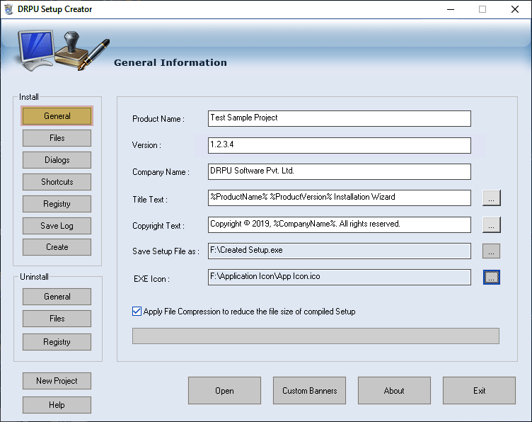 Setup Maker Software More Screenshot